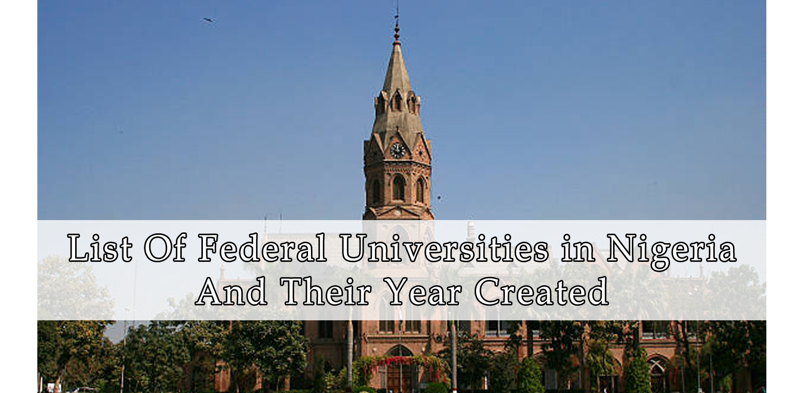 Federal-Universities-in-Nigeria
